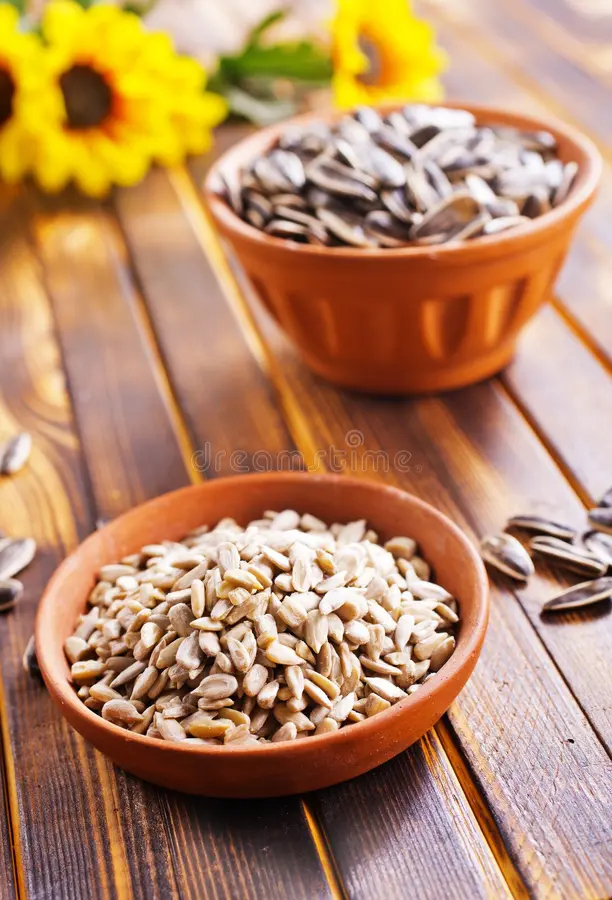 Słoneczna energia nasion słonecznika